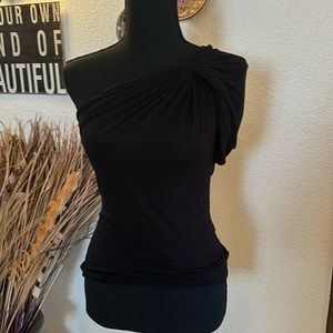 Bebe XS one Shoulder top